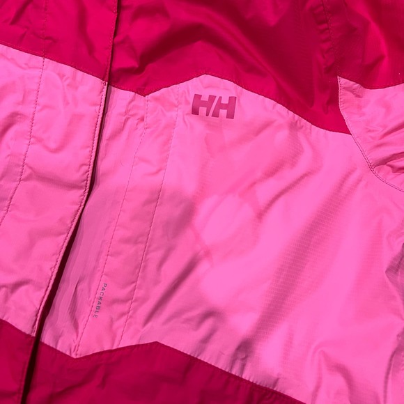 Helly Hansen Womens Pink Windbreaker Light Jacket Packable - Picture 5 of 6